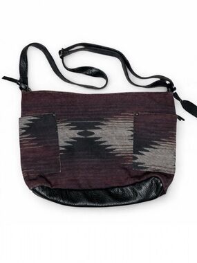 Pistil Ikat Crossbody Bag Boho Southwest Aztec Print Purse Festival